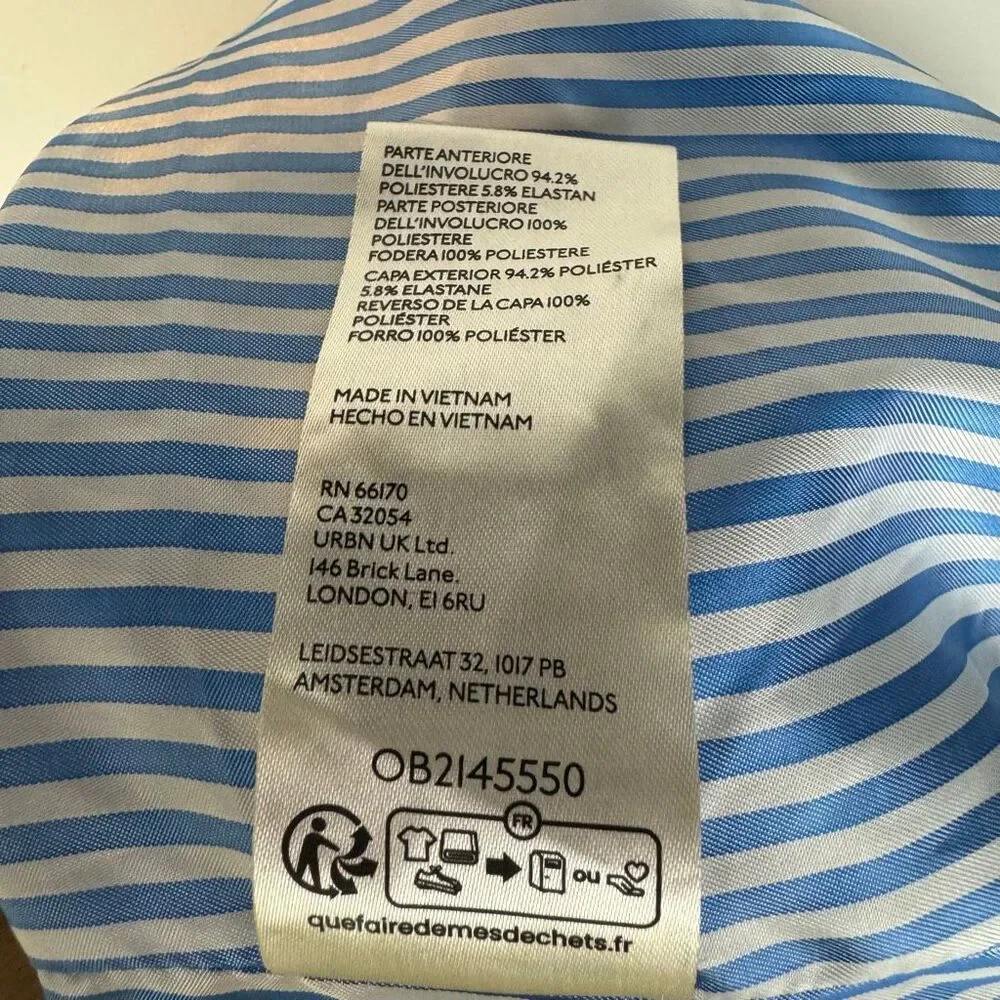 Maeve Faux Suede Trucker Jacket Camel Brown Size M Anthropologie - Picture 10 of 12